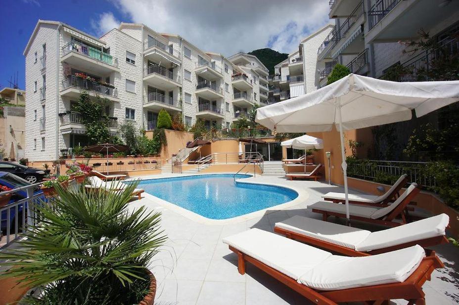 Ferienwohnung Petrovac Bay Monte Exterior foto